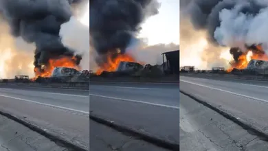 Fuerte accidente paraliza circulación en el Arco Norte.