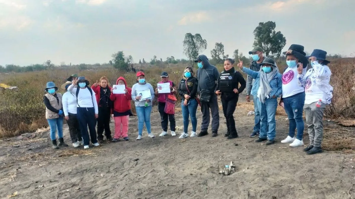 Madres buscadoras piden mayor intervención en Bordo de Xochiaca