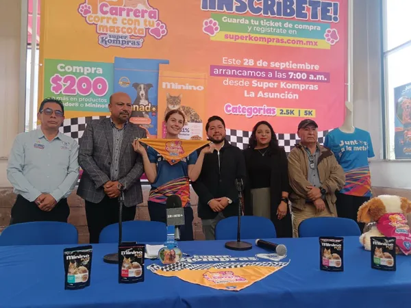 Los participantes podrán elegir entre dos distancias, 2.5 o 5 kilómetros, recorriendo avenidas de Metepec.