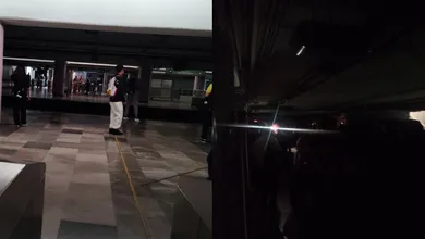 A unos días del nombramiento de Adrián Ruvalcaba como Director General del Sistema de Transporte Colectivo Metro otra vez se queda suspendido por falta de luz.
