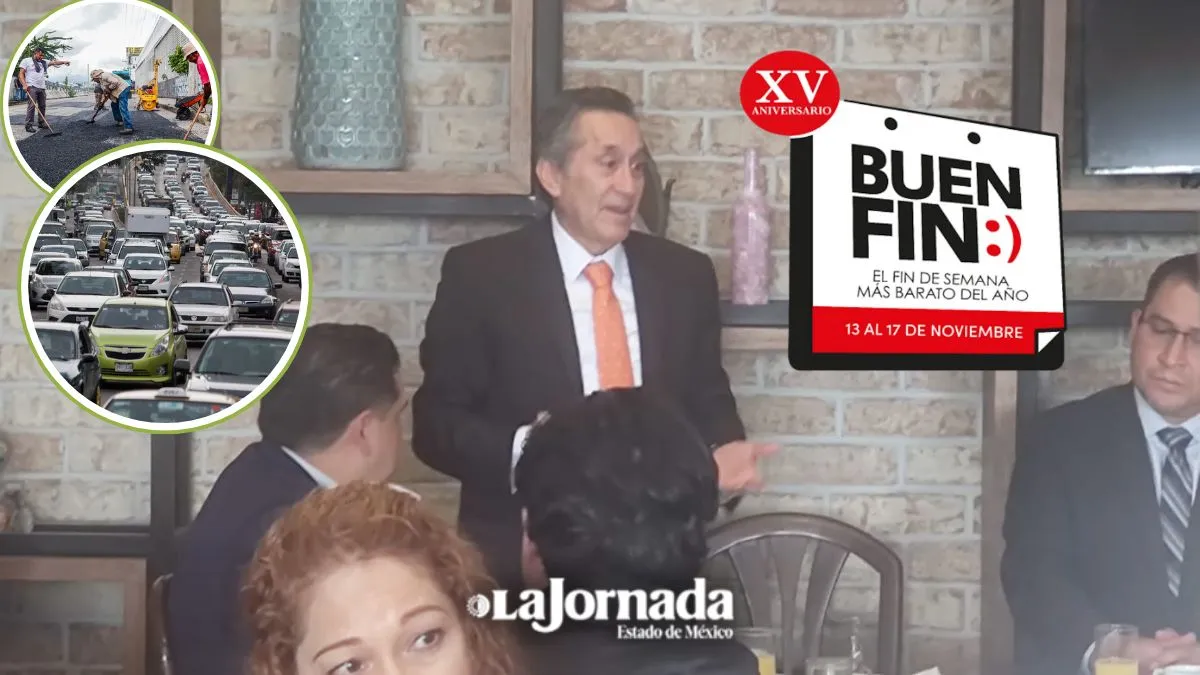 Caos vial y falta de seguridad podrían afectar el Buen Fin en Edomex: Empresarios
