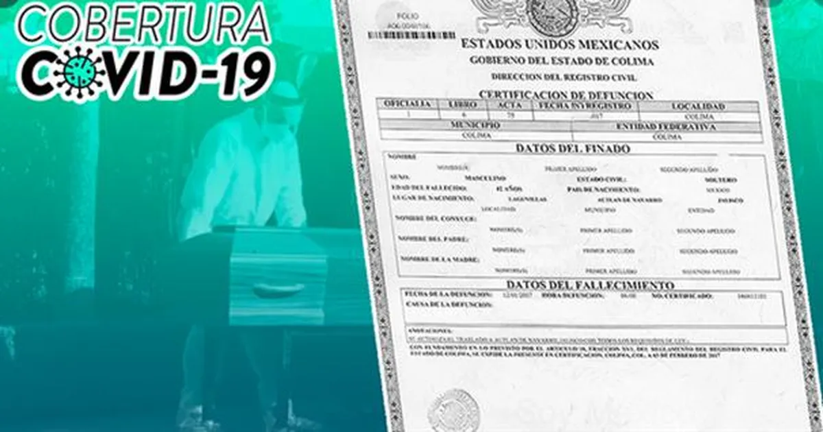 certificados de defunción