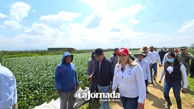 Alcaldesa de San Mateo logra acuerdos con Conagua para prevenir desbordamiento del río Lerma