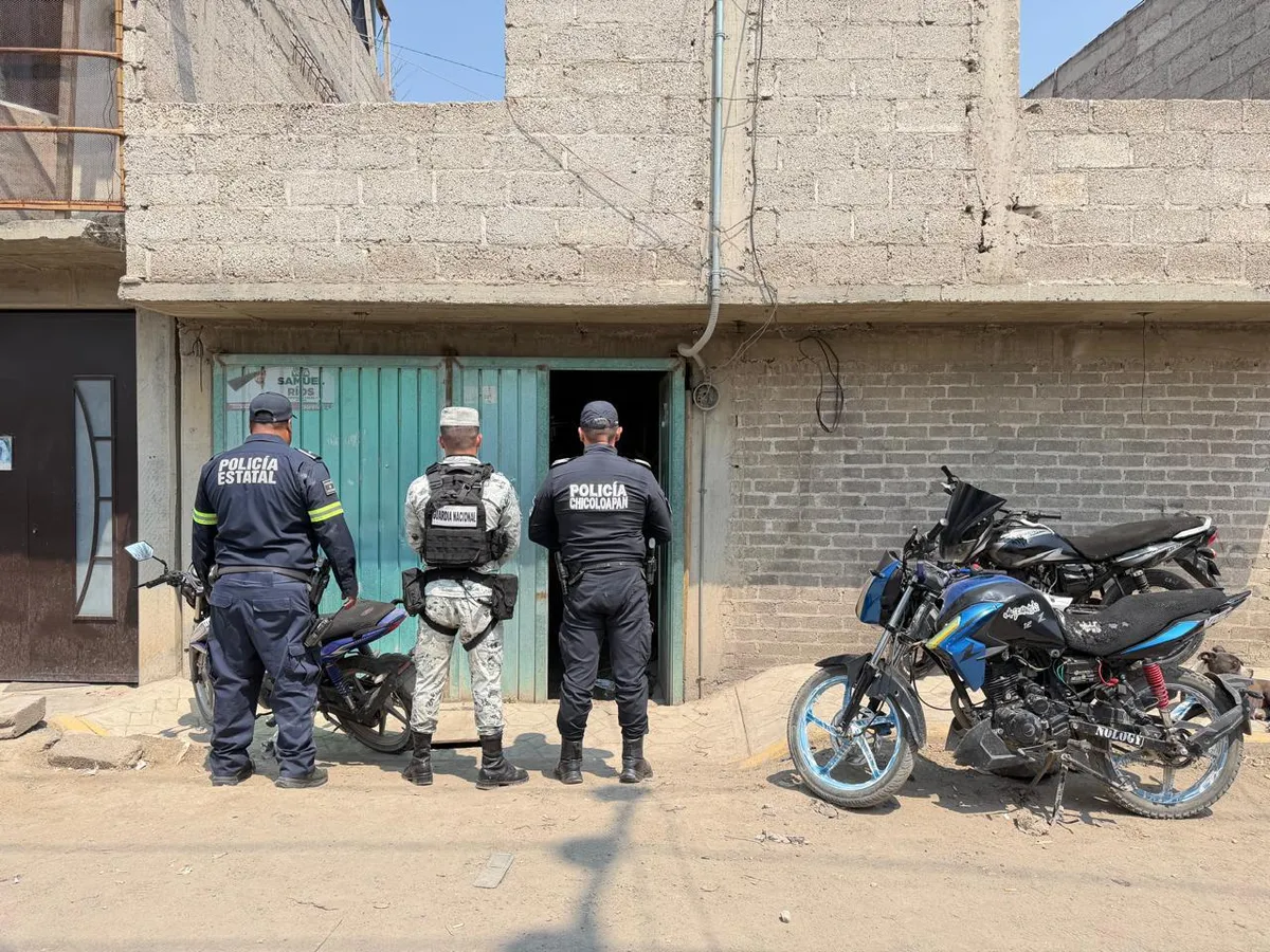 Rescatan a hombre secuestrado en Chimalhuacán y detienen a siete personas