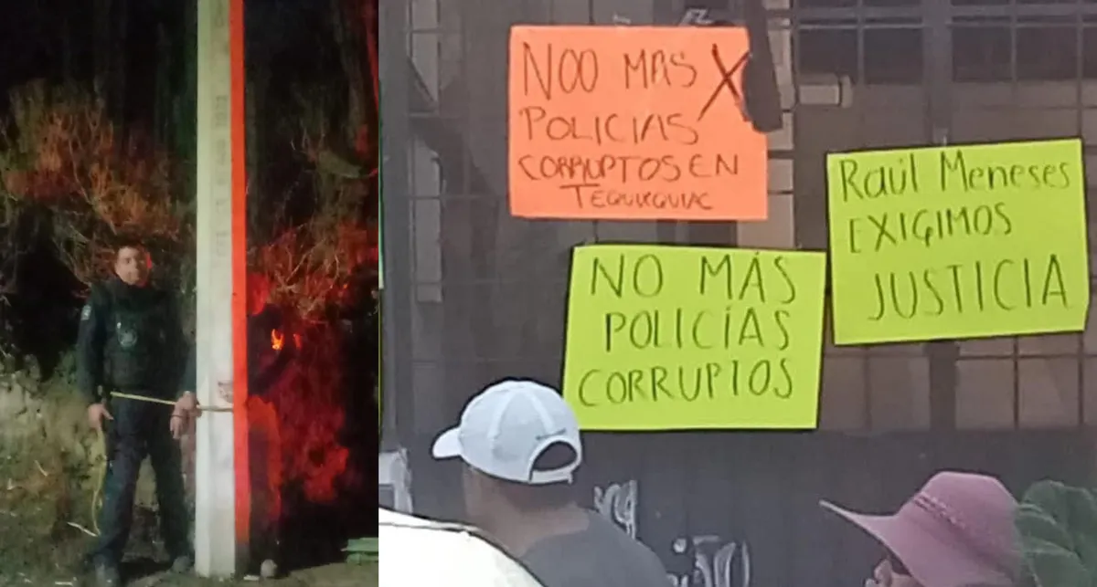 Tequixquiac: Población retiene a dos policías por homicidio de un joven, exigen justicia