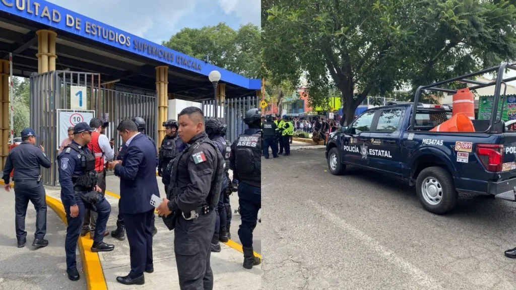 Nueva amenaza de bomba provoca desalojo en la FES Iztacala, UNAM