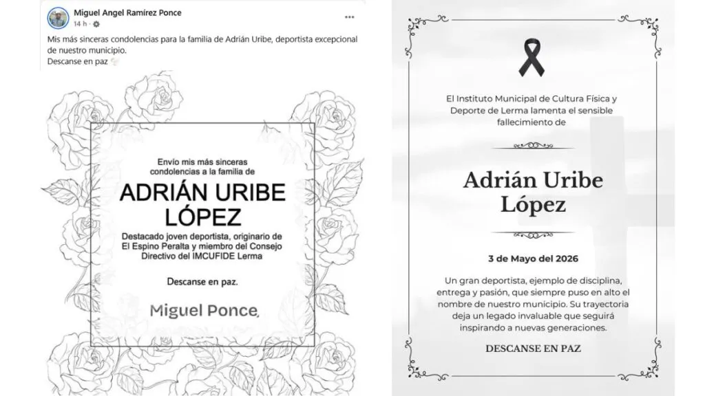 Joven deportista muere tras accidentarse en la Toluca-Naucalpan