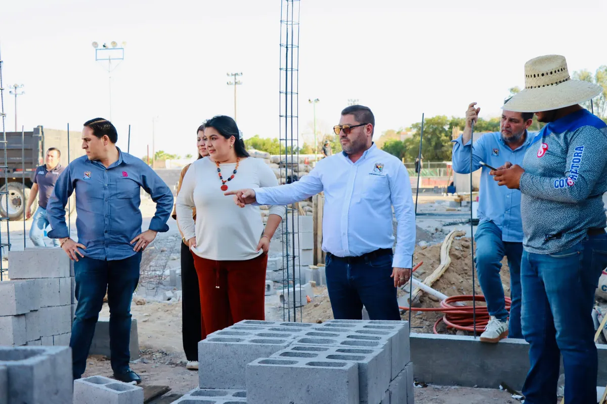 La Arena Badiraguato continúa sus trabajos de construcción generando cientos de empleos