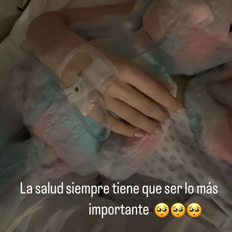 Belinda fue hospitalizada, así lo dieron a conocer en redes sociales