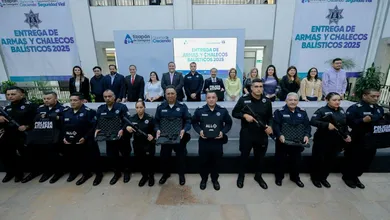 Atizapán equipa a su policía con armas de vanguardia y chalecos antibalas: P. Rodríguez