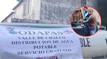 ODAPAS Valle de Chalco suspenderá servicio de agua por reparación de cuatro pozos