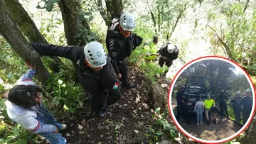 SSEM rescata a un hombre y una menor tras perderse en la Sierra de Guadalupe