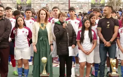 Delfina Gómez da inicio en Naucalpan a la jornada nacional de ‘cascaritas’ y dominadas del Mundial Social con participación masiva.