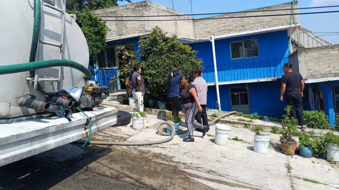 Naucalpan sigue con déficit de agua: OAPAS