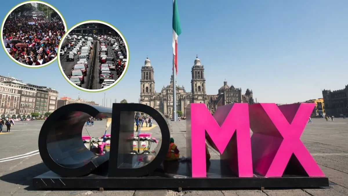 CDMX: Estas son las movilizaciones de hoy 6 de noviembre 2025