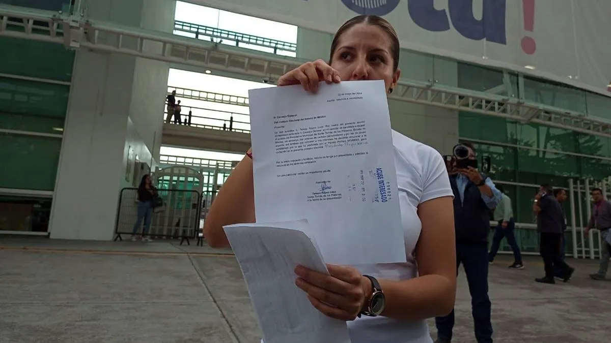 Santo Tomás de los Plátanos: Teresa Reyes renuncia a candidatura por alcaldía
