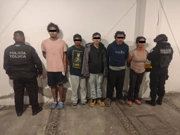 Toluca detiene a 19 “motoratones” tras operativo contra el robo de vehículos
