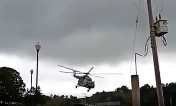 cae helicóptero