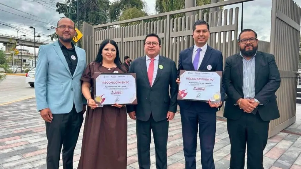 Lerma recibe Premio IAPEM a la Gestión Municipal