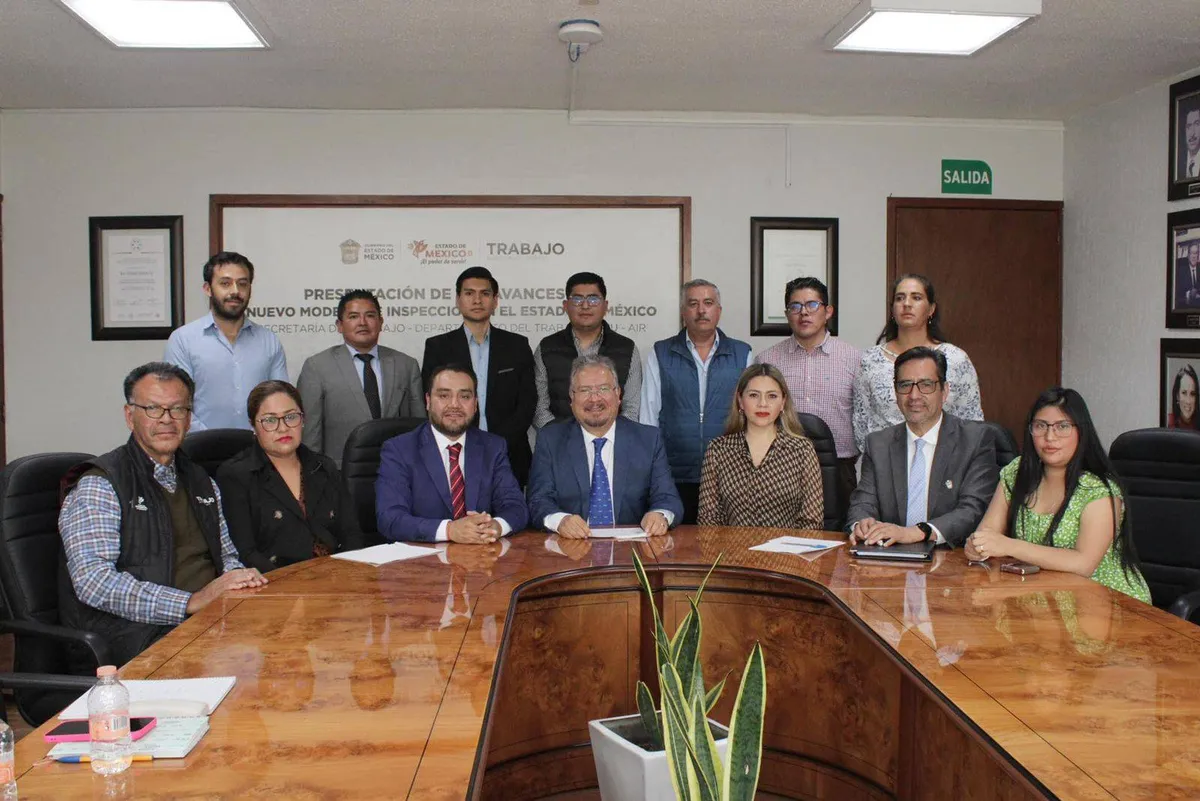 Presenta Secretaría del Trabajo avances del nuevo modelo de inspección laboral en Edomex