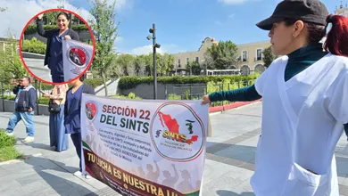 Sindicato SINTS exige al IMSS-Bienestar reconocimiento y comisiones en Edomex. Fotos Emilio Varela