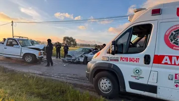 Accidente en la carretera Otumba-Ciudad Sahagún deja varios lesionados