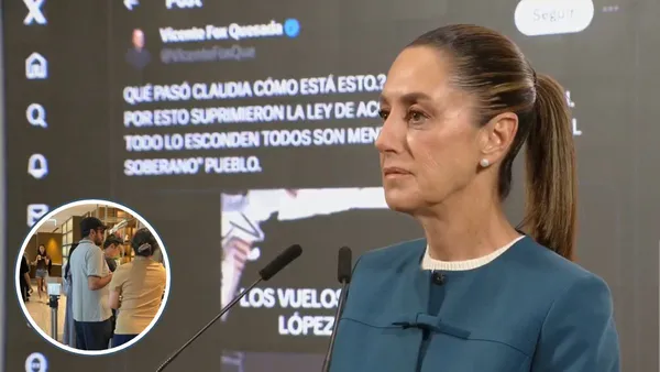 Frente a viaje de AM II, Sheinbaum pondera humildad y principios 