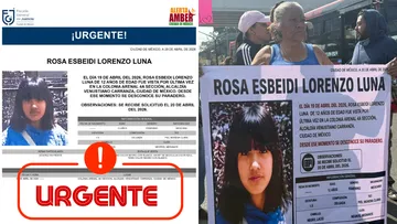 Rosa Esbeidi Lorenzo Luna, de 12 años, desapareció en Venustiano Carranza. Activan Alerta Amber y bloquean Bordo de Xochiaca.