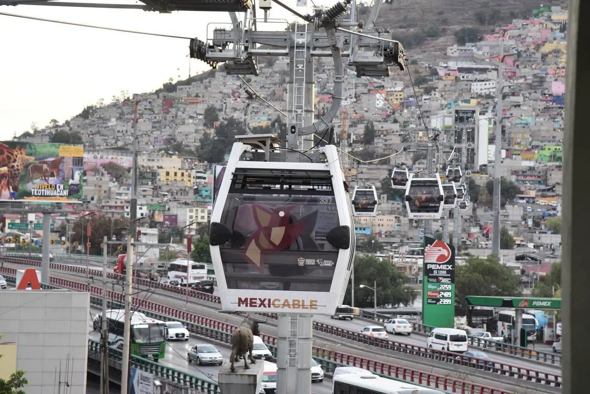 Línea II del Mexicable en Ecatepec; suspenderá servicio por trabajos de mantenimiento