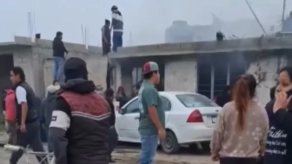 Casa de Toluca explota; se presume fue por pirotecnia