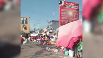 (VIDEO) Se registra una balacera en tianguis de Cuautitlán Izcalli
