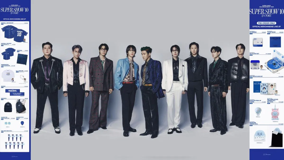 Super Junior lanza merch para ELF por el SJ-CORE y las fans culpan a ‘la maldición de SuJu’