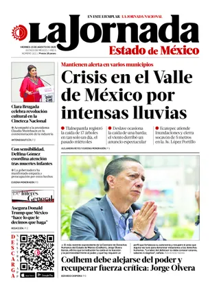 La Jornada Edomex | 15 de agosto de 2025