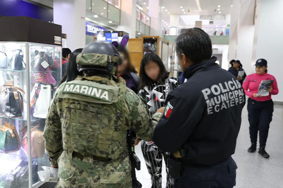 Localizan en Ecatepec a dos menores desaparecidos durante operativo de seguridad