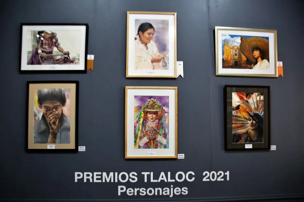 Premio Tláloc; exposición en el Museo de la Acuarela de Toluca
