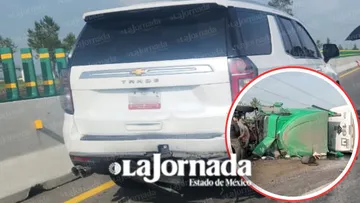 Dirigente estatal del PRI estuvo en el accidente de la Toluca-Valle de Bravo; sale ilesa