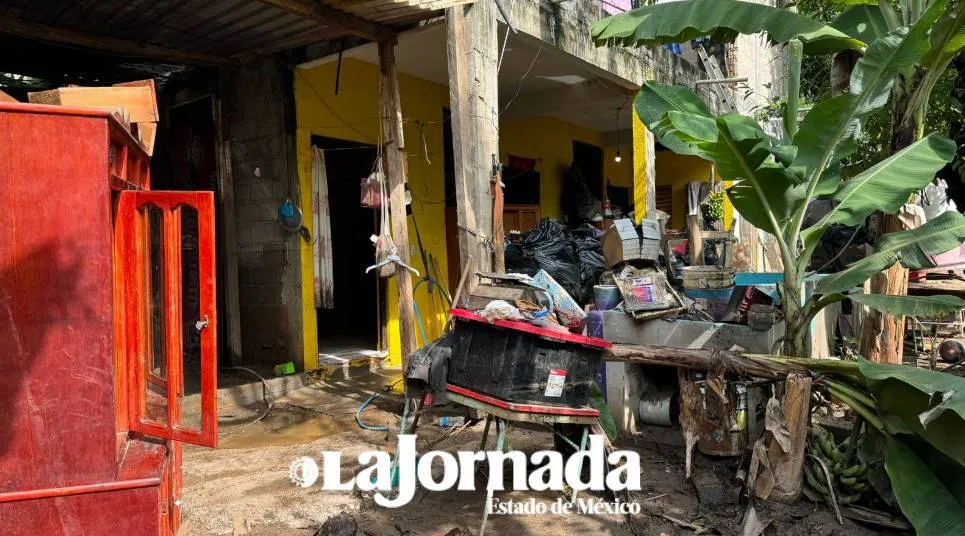 Tejupilco: Arrastra damnificados efectos del desbordamiento del río