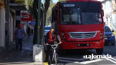 Ciclistas en Toluca