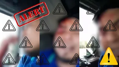 Trailero se graba con el brazo ensangrentado tras ser baleado en un asalto en la autopista México-Querétaro.