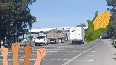 Agricultores liberan la caseta El Dorado, Ixtlahuaca