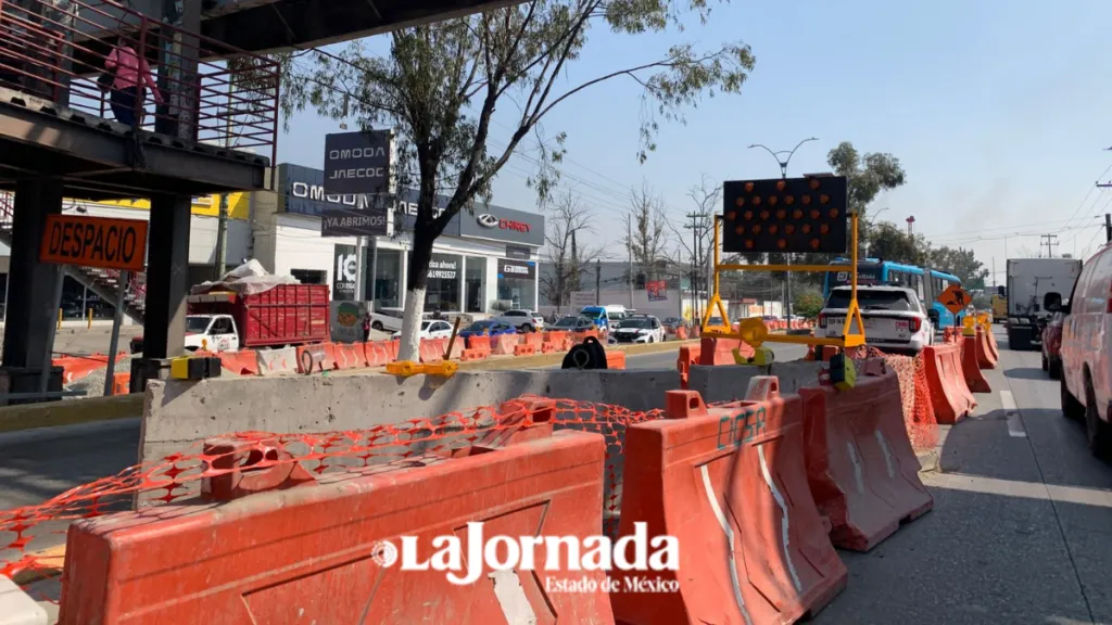 Distribuidor vial busca aliviar tráfico hacia la López Portillo en Coacalco así funcionaria