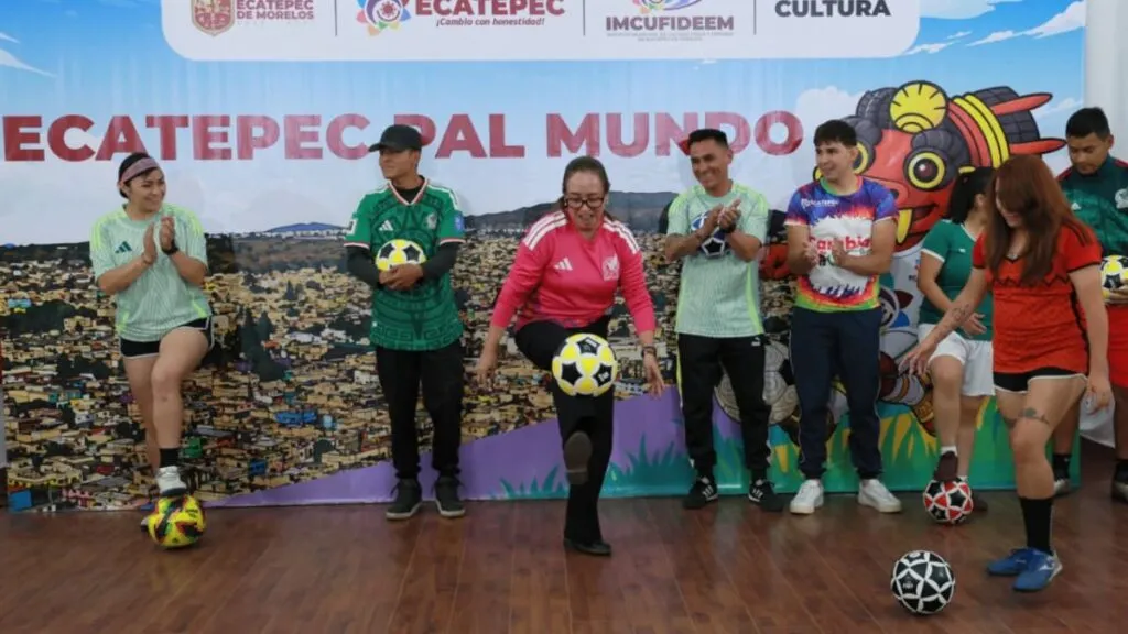 Alistan campaña “Ecatepec Pal Mundo” para vivir la fiesta mundialista