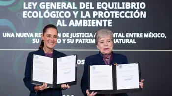 Alicia Bárcena presentó la propuesta de nueva Ley General del Equilibrio Ecológico y la Protección Ambiental.