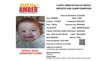 Alerta Amber: Se busca a Dereck Jesús Hernández Flores, desaparecido en Zumpango