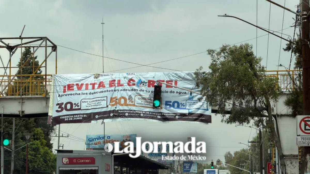 Ecatepec busca regularizar pagos de agua con descuentos