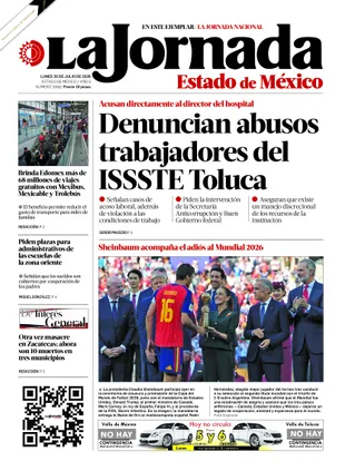 La Jornada Edomex | 20 de julio de 2026