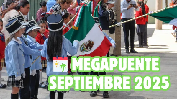 Calendario SEP 2025-2026: confirman megapuente en septiembre para Edomex.