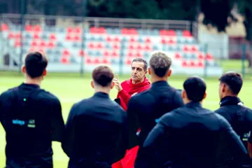Foto de la plantilla del Toluca, que festejará el Día de Reyes con un entrenamiento a puerta abierta.