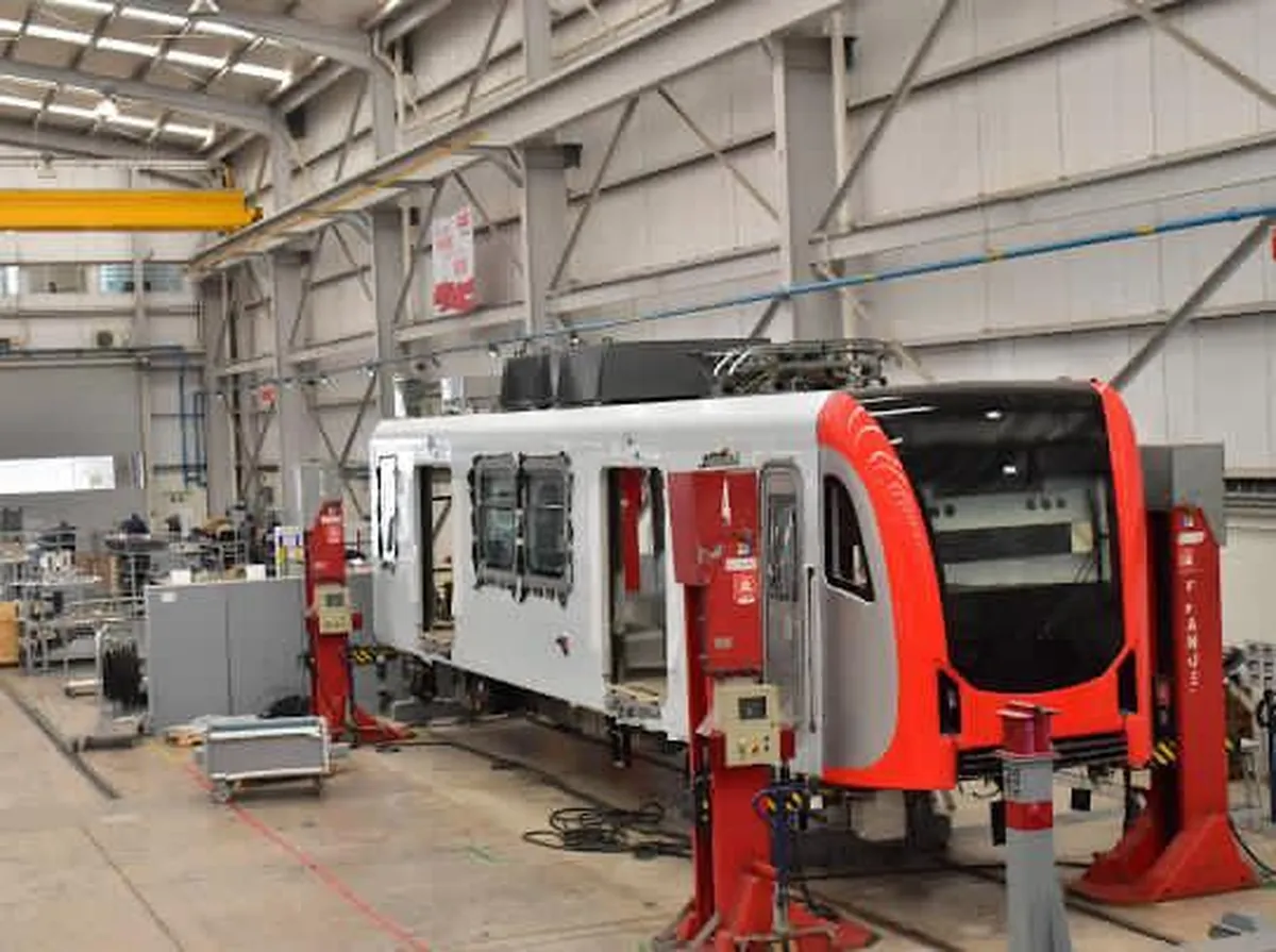 Fabrican en Edomex trenes para el Metro de Manila