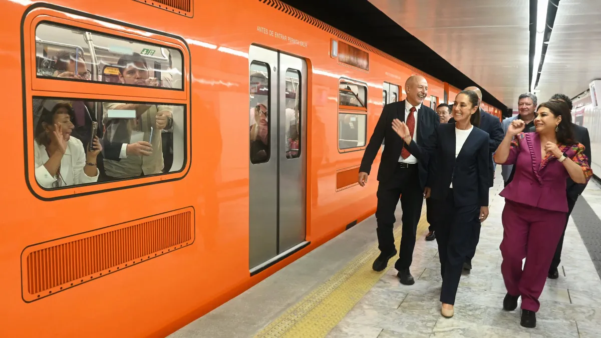 Claudia Sheinbaum asiste a reapertura de tramo de la Línea 1 del Metro CDMX